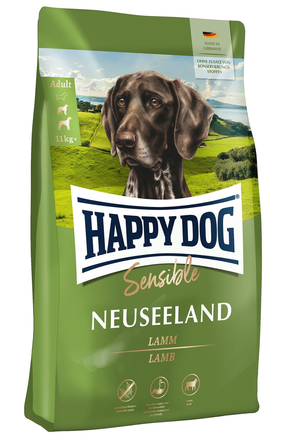 Happy Dog Supreme Sensible New Zealand, M 12.5 kg, Dry Food, Lamb Flavour