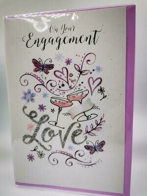 Card- "On Your Engagement!"