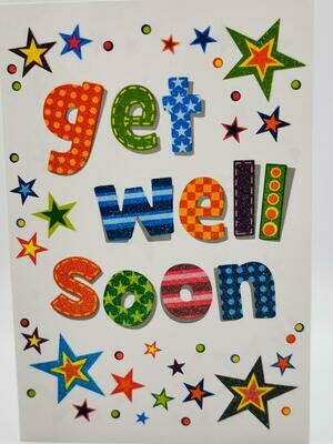 Card- "Get Well Soon!)