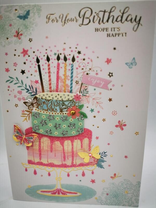 Card- "Birthday!" 2 F