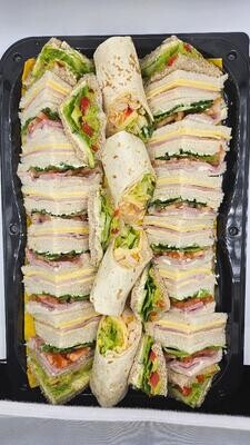 Sandwich Platter- a mix of 10 Gourmet Sandwiches