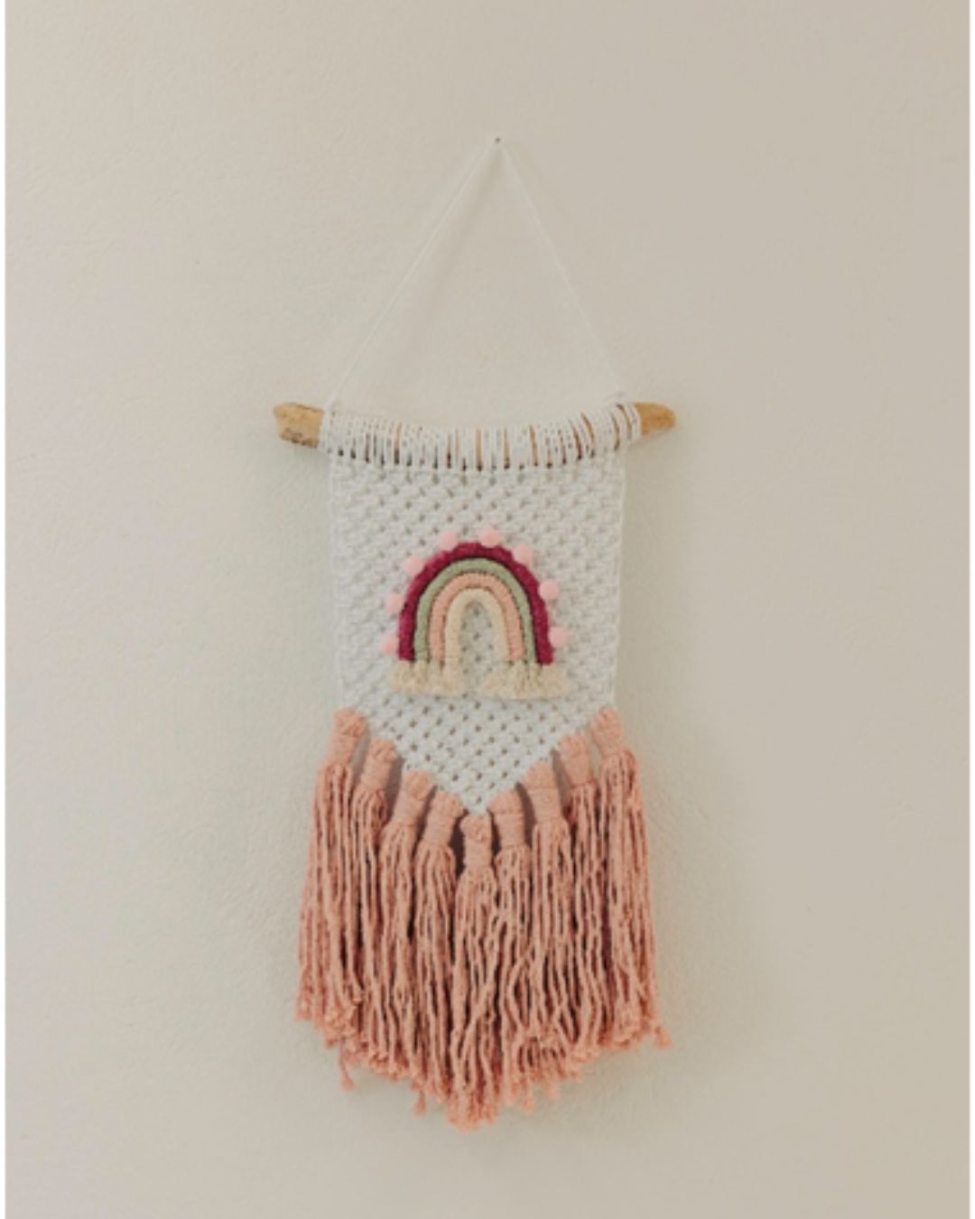 Κρεμαστό Μακραμέ Ουράνιο Τόξο