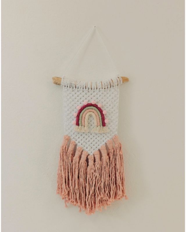 Κρεμαστό Μακραμέ Ουράνιο Τόξο