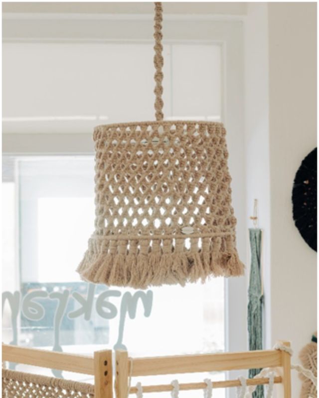 Φωτιστικό Μακραμέ