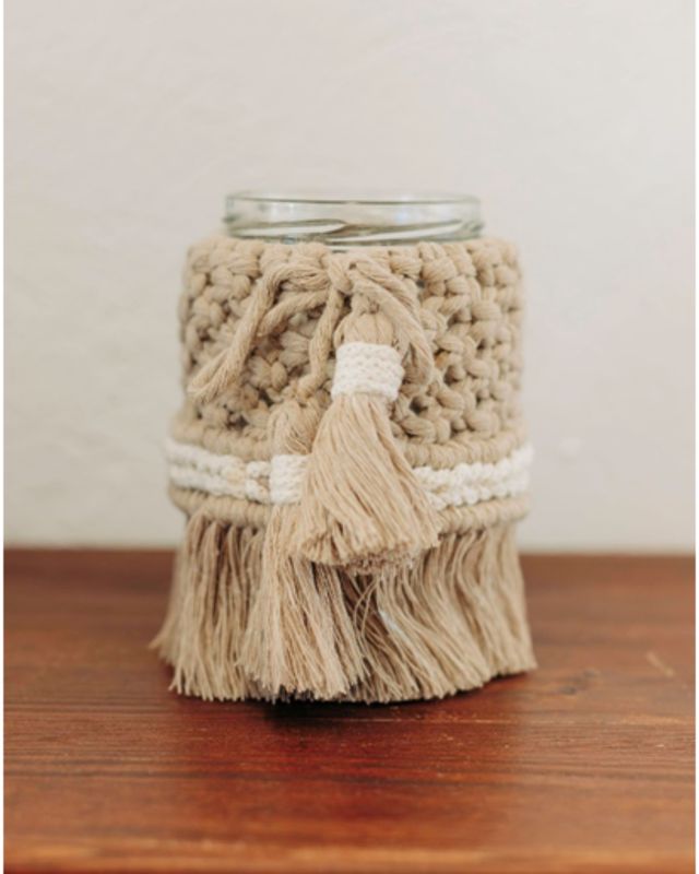 Μακραμέ Βάζο