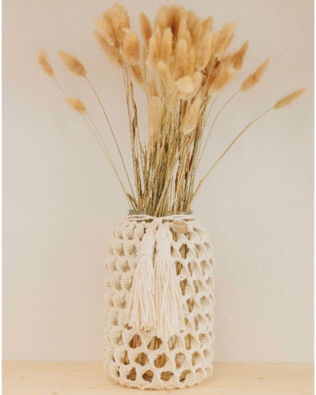 Μακραμέ Βάζο