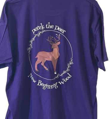 Derek the Deer T-Shirt- Adults