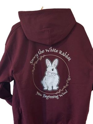Snowy Rabbit Hoodie - Adults