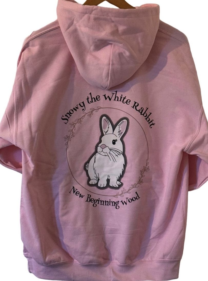 Snowy Rabbit Hoodie - Adults