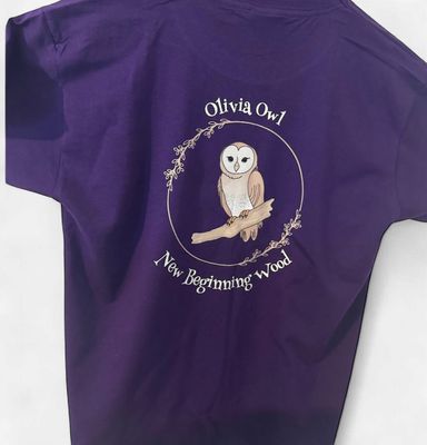 Olivia Owl T-Shirt- Adults