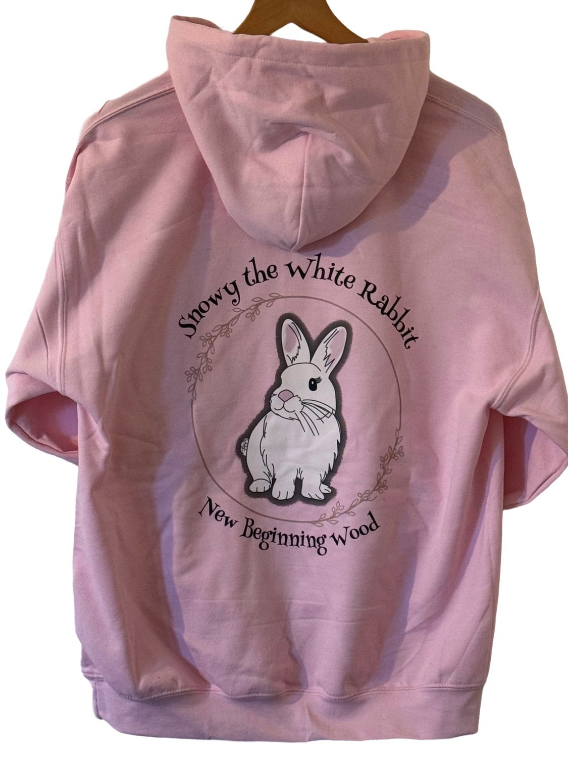 Snowy Rabbit Hoodie -Kids