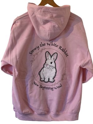 Snowy Rabbit Hoodie -Kids
