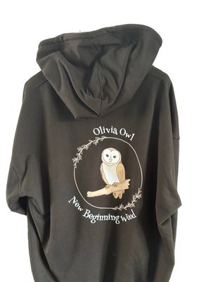 Olivia Owl Hoodie - Adults