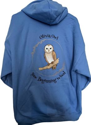 Olivia Owl Hoodie - Adults