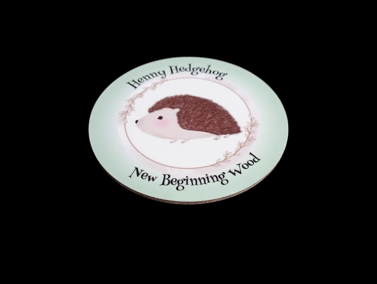 Wooden Coaster - Henny -Single