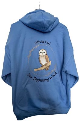Olivia Owl Hoodie- Kids