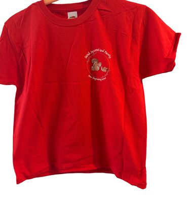 Sarah Squirrel and Family T-Shirt- Kids