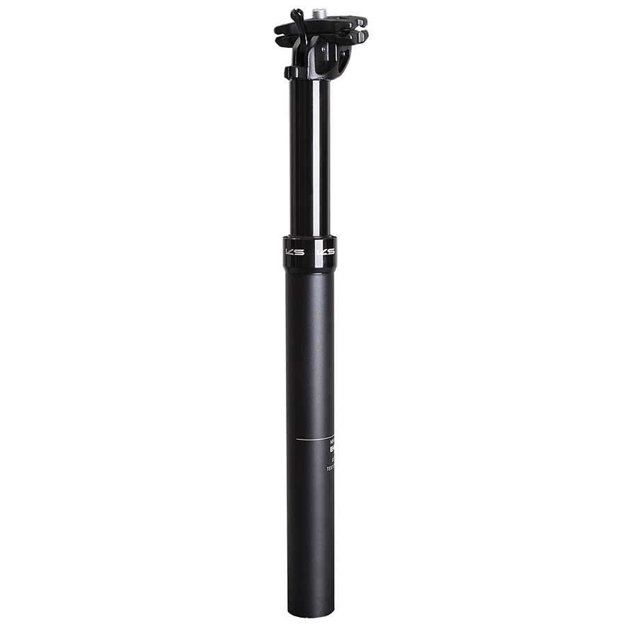 Kind Shock, eTen remote, Dropper Seatpost, 27.2mm, 410mm, Travel: 100mm, Offset: 0mm, Remote: No remote
