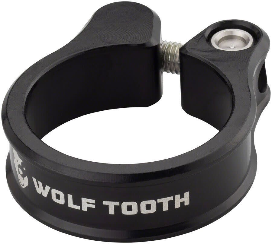 Wolf Tooth components, Seatpost Clamp, 34.9mm, Black