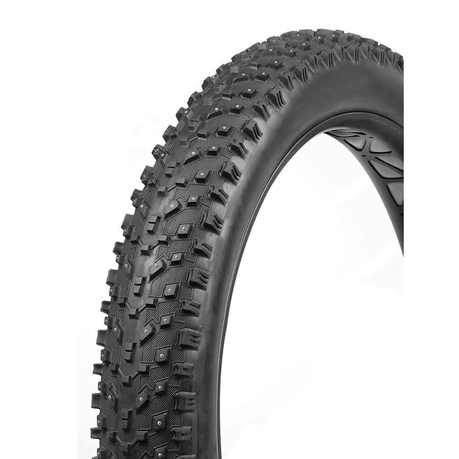 Vee Rubber, Snow Avalanche Studded, Tire, 26''x4.00, Folding, Tubeless Ready, Silica, 120TPI, Black