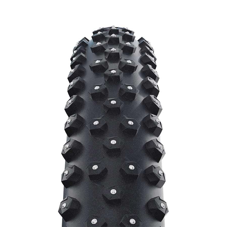 Schwalbe, Ice Spiker Pro, Tire, 29''x2.25, Folding, Clincher, Winter, LiteSkin, 67TPI, Black (Studded)