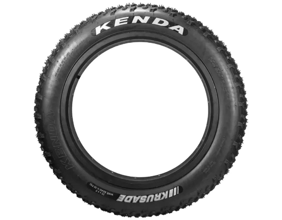 Kenda, Krusade, Tire, 20"x4.00, Wire, Clincher, SRC, 60, Black