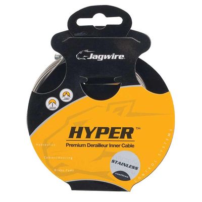 Jagwire, Slick, Derailleur cable, SRAM/Shimano, Stainless, 4445mm (tandem)