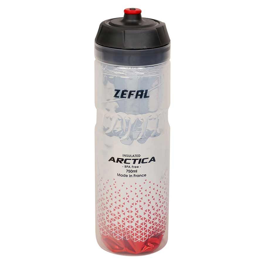 Zefal, Arctica 75, Insulated bottle, 750ml / 25oz, Silver-Red
