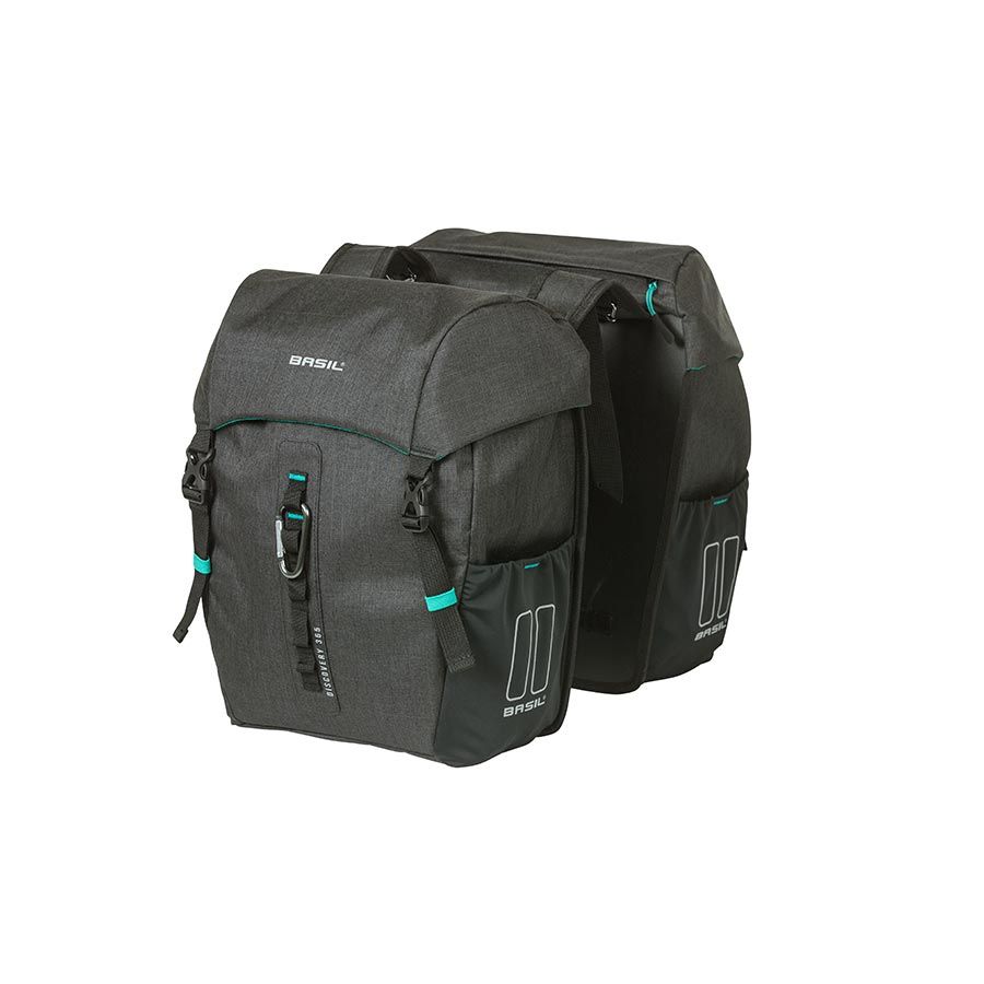 Basil Discovery 365 Pannier 18L Black