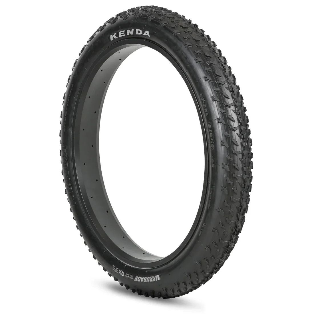 Kenda, Krusade, Tire, 26"x4.00, Wire, Clincher, Black