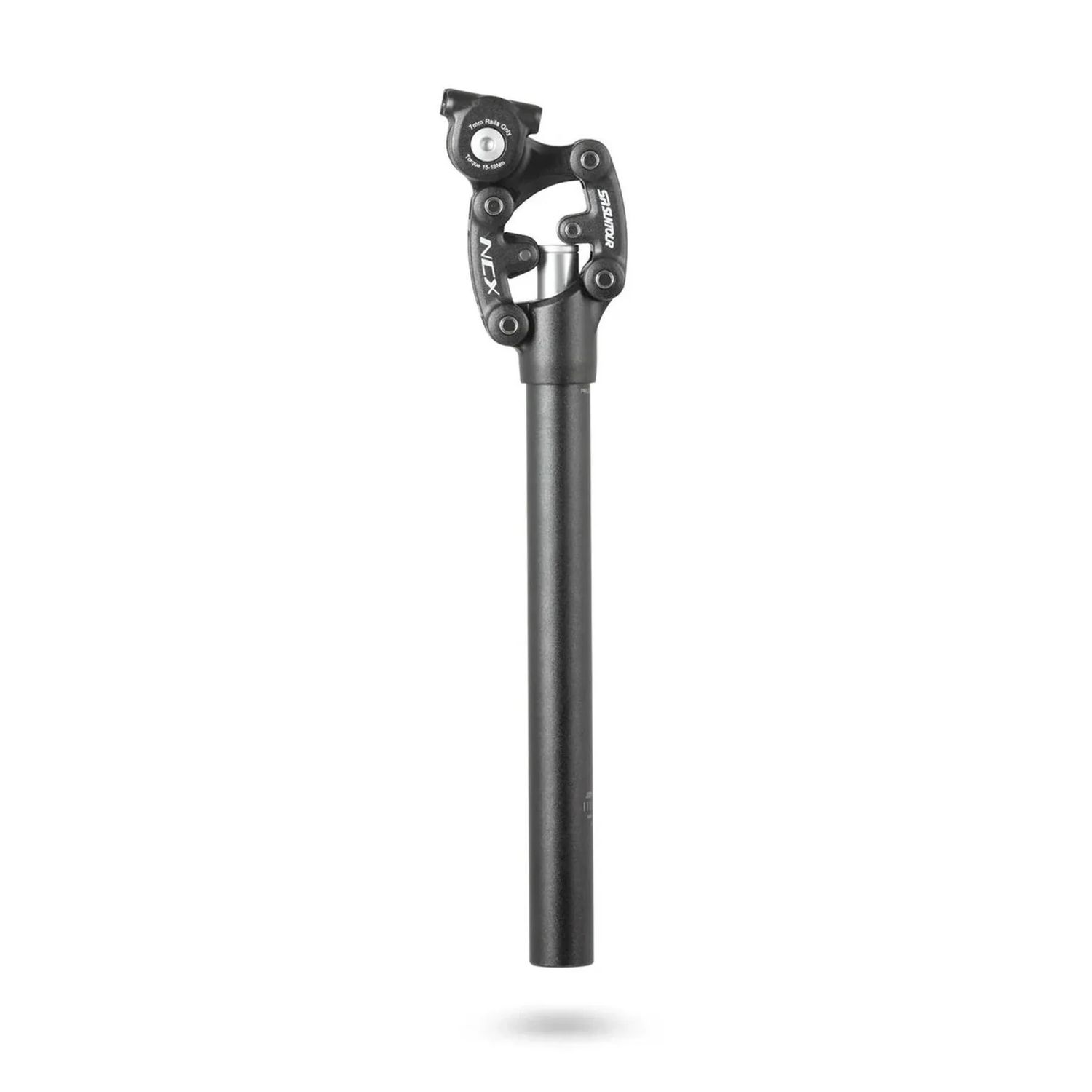 SR Suntour NCX Suspension Seatpost: 30.9 x 350mm, 50mm Travel, Black
