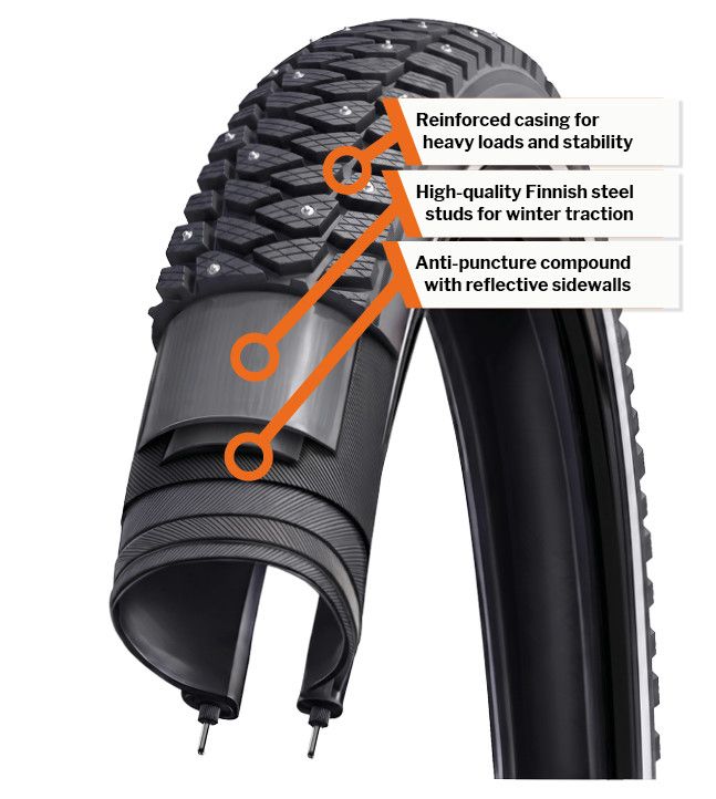 Routa W256 27.5 x 2.4 (62-584) Studded - Suomi Dmack Tires