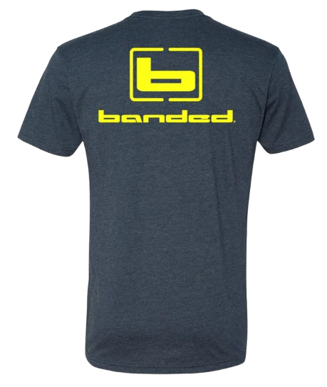 Banded Signature S/S Tee-Classic Fit-Navy