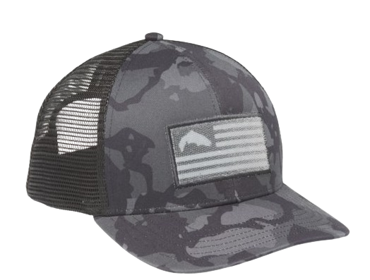 SIMM'S TACTICAL TRUCKER REGIMENT CAMO CARBON