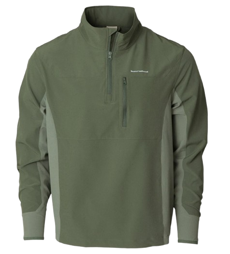 Banded Rapid ColorBlock 1/4 Zip-Forrest