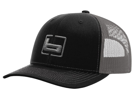 Banded Richardson 112 Trucker Cap-Black/Charcoal