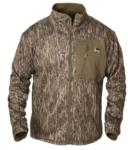 Banded Mid-Layer Fleece Jacket-Bottomland