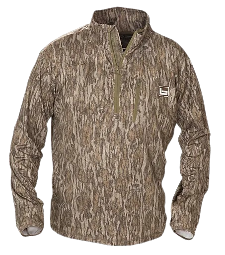 Banded Tech Stalker 1/4 Zip Pullover-Bottomland