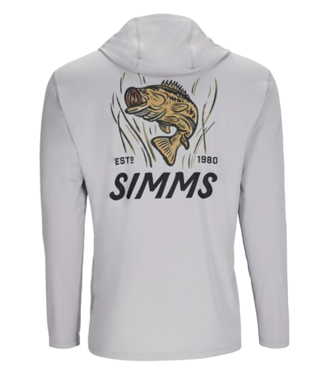 Simm's M's Tech Hoody - Artist Series - Sterling/Bass