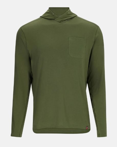 Simm's M's Glades Hoody -Dark Clover Heather