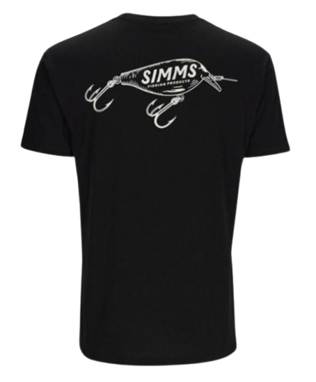Simm's M's Square Bill T-Shirt -Black