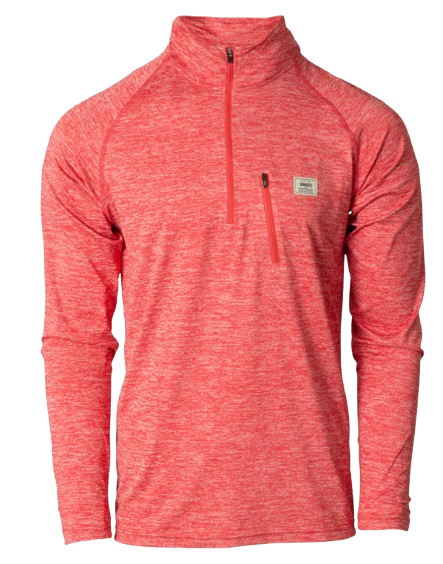Banded Fastpacking Performance 1/4 Zip-Oxblood-Medium