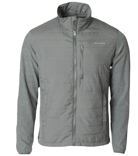 Banded 24/7 Hybrid Full Zip-Slate