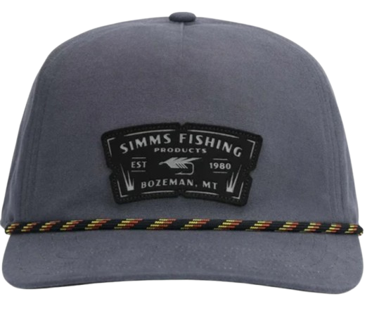 Simm's Double Haul Rope Cap -Dark Gunmetal