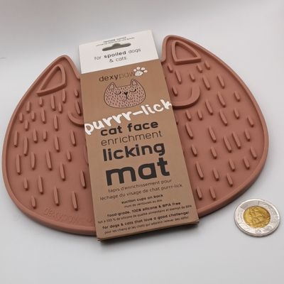 Cat Face Enrichment Licking Mat