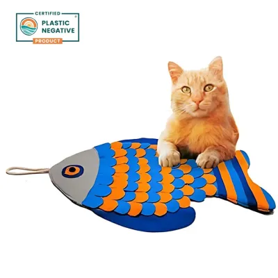 A Fishy Affair™ Snuffle Mat | Level 1 Cat Enrichment Mat