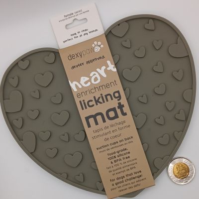 Heart Enrichment Licking Mat