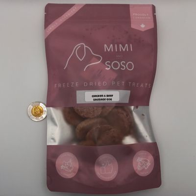 Freeze Dried Chicken &amp; Beef Sausage