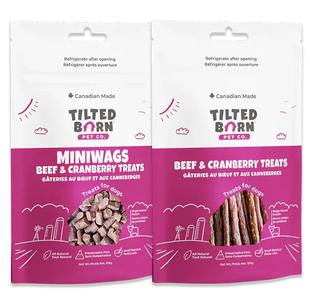 Miniwags Beef &amp; Cranberry Treats