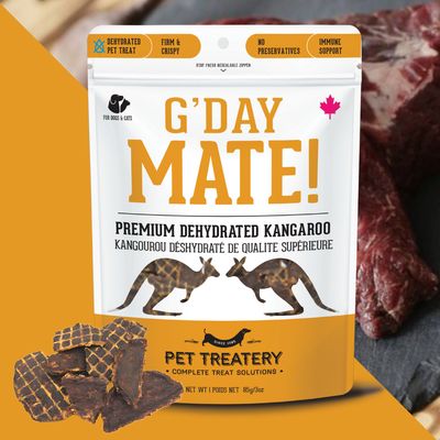 G'Day Mate! Kangaroo Dehydrated Pet Treats